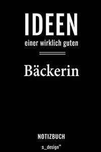 Notizbuch für Bäcker / Bäckerin