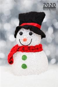 A5 2020 Diary Week To View Paperback Cover With Alternative Design -