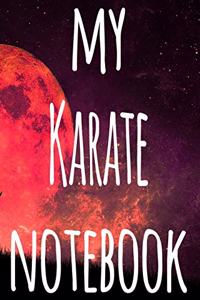 My Karate Notebook