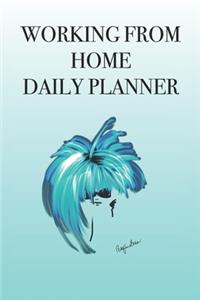 Working from Home Daily Planner