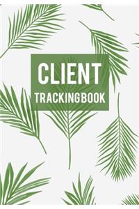 Client Tracking Book: Client Data Organizer Log Book with A - Z Alphabetical Tabs - Personal Client Record Book Customer Information - Salone - Hairstyler