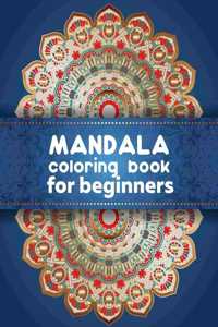 Mandala coloring book for beginners