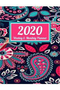 2020 Weekly & Monthly Planner