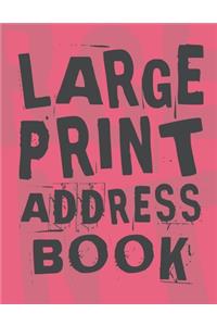 Large Print Address Book