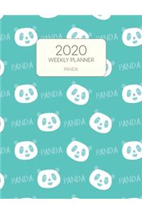 2020 Weekly Planner Panda