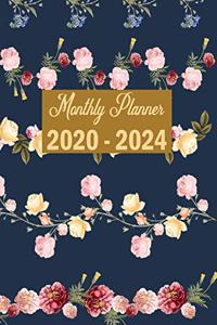 Beautiful Awesome Planners 2020 - 2024 Planner Monthly