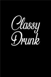 Classy Drunk: Hangman Puzzles - Mini Game - Clever Kids - 110 Lined Pages - 6 X 9 In - 15.24 X 22.86 Cm - Single Player - Funny Great Gift