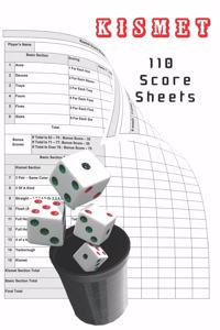 Kismet 110 Score Sheets