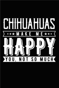 Chihuahuas Make Me Happy You, Not So Much