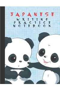 Japanese Writing Practice Notebook