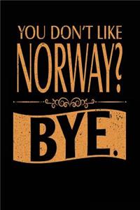 You Don't Like Norway? Bye.