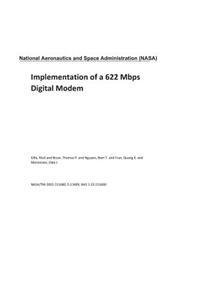 Implementation of a 622 Mbps Digital Modem