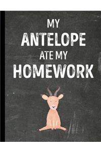 My Antelope Ate My Homework