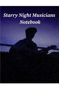 Starry Night Musicians Notebook