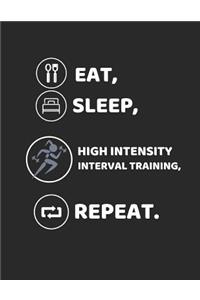 Eat, Sleep, High Intensity Interval Training, Repeat