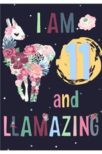 I Am 11 and Llamazing