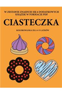 Kolorowanka dla 4-5-latków (Ciasteczka)