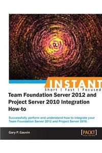 Instant Team Foundation Server 2012 and Project Server 2010 Integration How-to