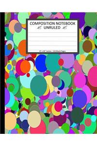 Unruled Composition Notebook 8