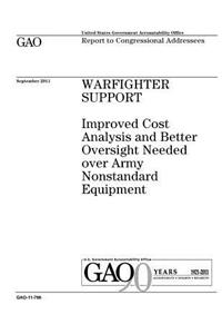 Warfighter support