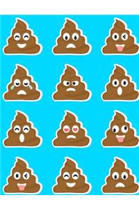 Emoji Notebook Lined Composition Journal For School Kids, Students And Teachers