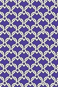 Journal Notebook Chained Hearts Pattern 4