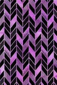 Journal Notebook Abstract Feather Pattern 9