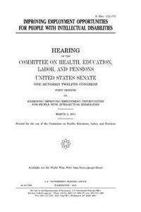 Improving employment opportunities for people with intellectual disabilities