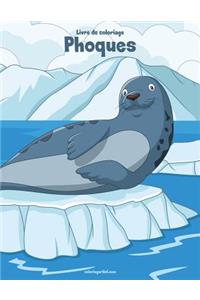 Livre de coloriage Phoques 1