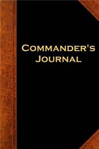Commander's Journal