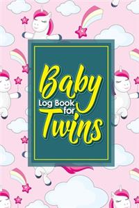 Baby Log Book for Twins
