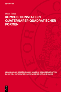 Kompositionstafeln Quaternärer Quadratischer Formen