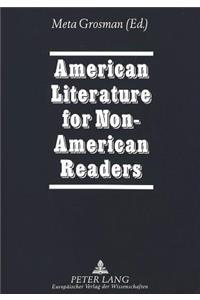 American Literature for Non-American Readers
