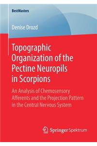 Topographic Organization of the Pectine Neuropils in Scorpions