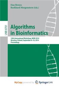 Algorithms in Bioinformatics