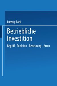 Betriebliche Investition