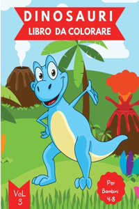 Libro da Colorare di Dinosauri