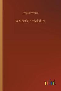 Month in Yorkshire