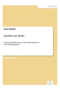 Qualität am Markt