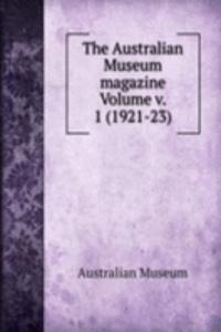Australian Museum magazine Volume v. 1 (1921-23)