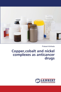 Copper, cobalt and nickel complexes as anticancer drugs