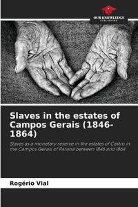 Slaves in the estates of Campos Gerais (1846-1864)