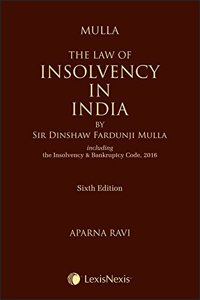 Mulla The Law Of Insolvency In India