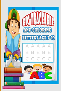 BIG Traceable and coloring Letters Age 3-10