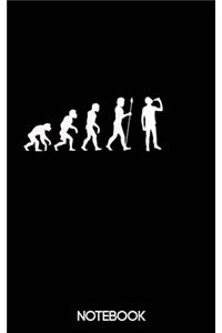 Evolution of Man Notebook (100 pages)