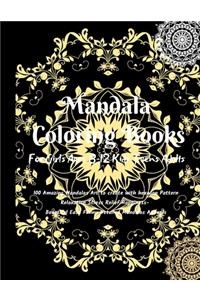 Mandala Coloring Books for Girls ages 8-12