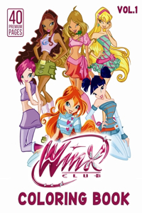 Winx Club Coloring Book Vol1