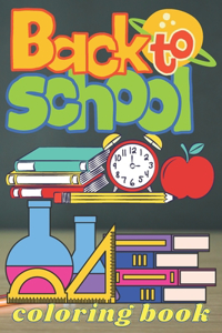 back to school coloring book
