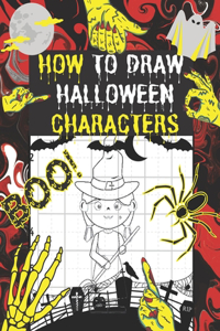 How To Draw Halloween Characters