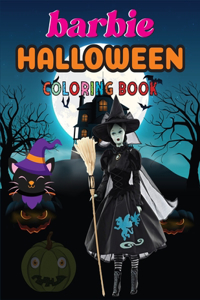 Barbie Halloween Coloring Book